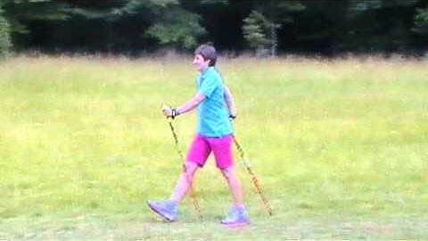 Pole Walking - Basic Technique of Nordic Walking