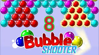 Bubble Shooter Level 8 | Epic Level Art & Hidden Tricks! #bubble 