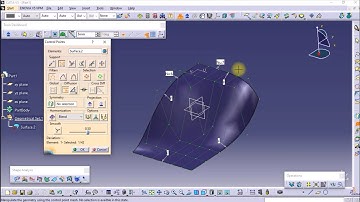 Using Control Points support _CATIA Freestyle Shaper