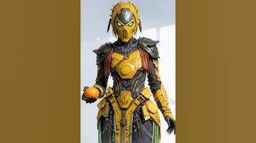 What if Mortal Kombat Cyrax Became a Car and Motorbike?  | Fan Concept Transformation #aivideo #ai