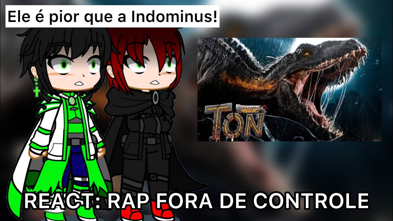 PROTAGONISTA DO CANAL REAGINDO AO RAP INDORAPTOR (FORA DE CONTROLE) @PapyrusDaBatata