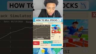 How to sell stocks in Roblox Stonks 📉 #roblox #stonks #guide