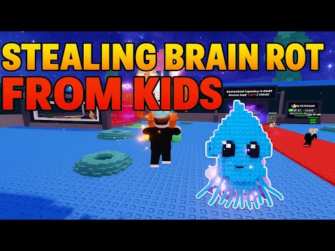 STEALING BRAINROT FROM KIDS IN STEAL A BRAINROT! - YouTube