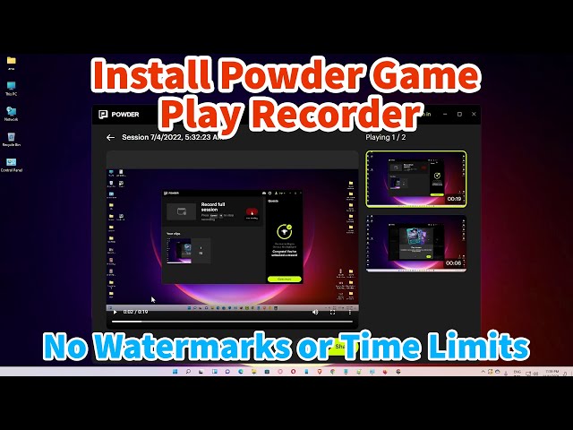 Powder - Gaming Recorder - Microsoft Apps