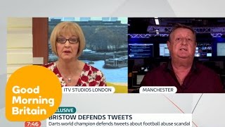 Mother Calls Eric Bristow 'the Most Offensive Man that's Breathed Oxygen' | Good Morning Britain