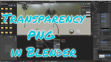 How to import a PNG with transparency into blender