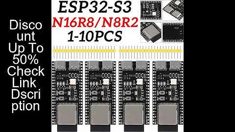 ESP32-S3 Development Board 2.4G Wifi Module for Arduino ESP IDF ESP32-S3-WROOM-1 N8R2 N16R8 44Pin Ty