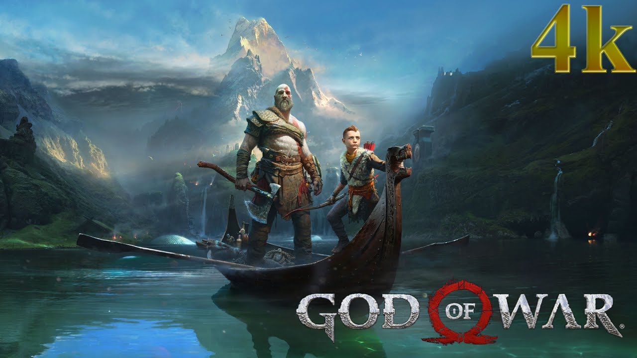 GOD OF WAR PS4 - E3 2017 Gameplay in 4K