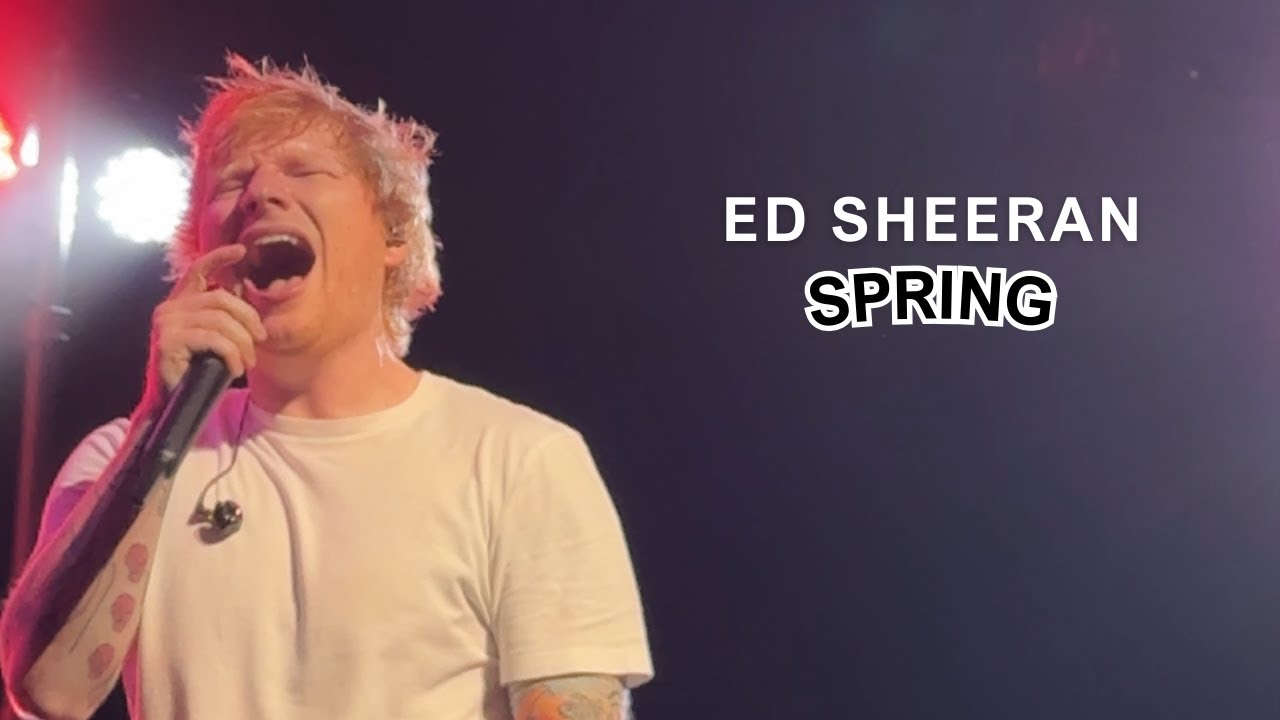Ed Sheeran - Spring (November 19th 2023 : RAH, London, UK) - YouTube