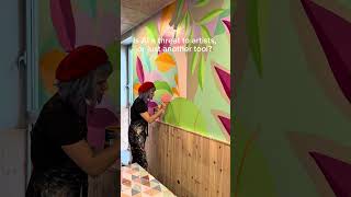 Using Vr Headset To Sketch Murals