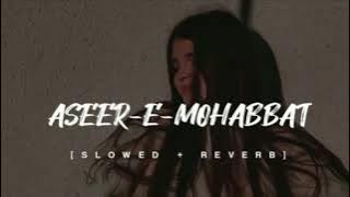 ASEER  E  MOHABBAT | SONG | SLOWED & REVERB | LOFI  LYRICS | ADNAN DHOOL | #ytshorts #viralvideos