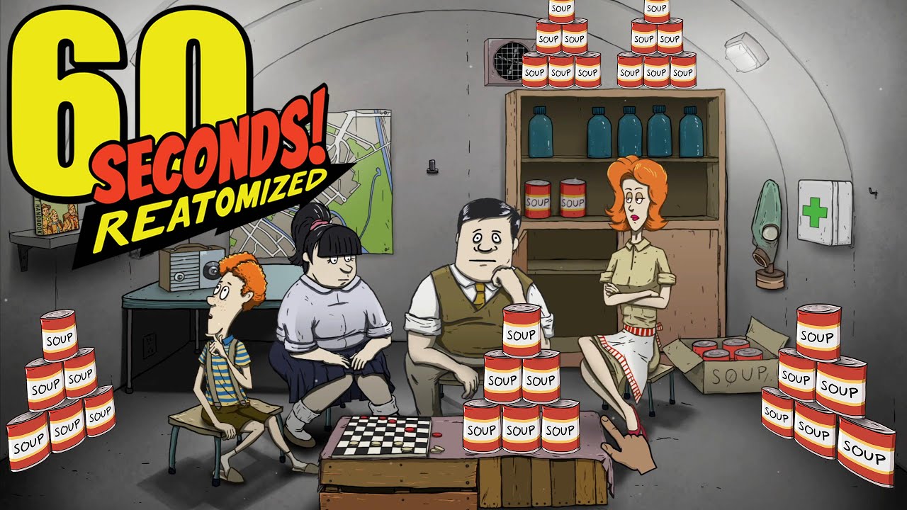 Can I Win with a FULLY STOCKED Shelter in 60 Seconds?