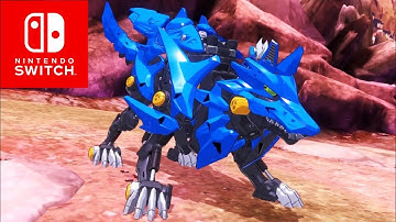 Zoids Wild King of Blast -  Hunter Wolf Trailer DLC Nintendo Switch HD