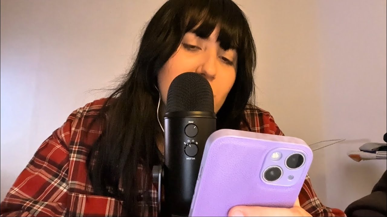 whispering asmr🎙️✨⭐️