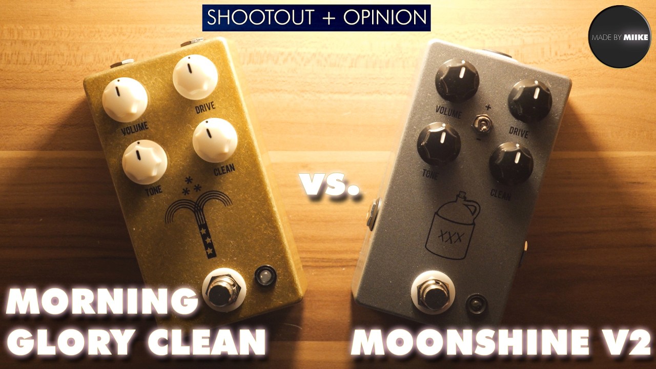 Shootout + Opinion: JHS MORNING GLORY CLEAN vs. MOONSHINE V2