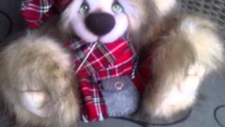 Breannan OOAK bear by AJFurtasy