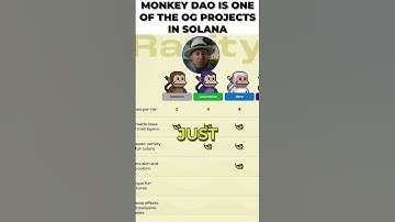 Monkey DAO is one of the OG projects in Solana