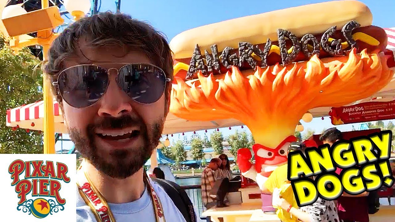 Angry Dogs! - Pixar Pier Food!