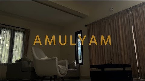 AMULAYAM - Form Follows Function: Turning Jayachandra