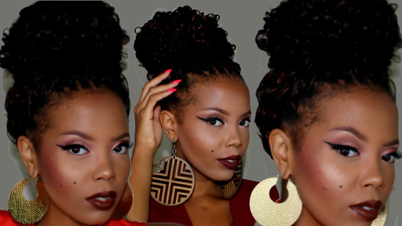 Crochet Braids Hairstyles Updo