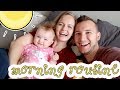 Family morning routine with baby  the wander family