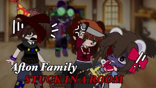 • Afton Family.. STUCK IN A ROOM + ??? || FNAF || JOKE VIDEO !!!!!! || Ft. Aftons || AU Change •