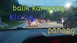 Suasana balik kampung masa raya