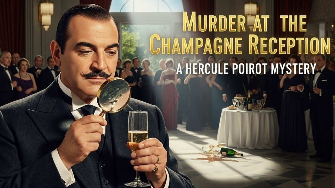 Hercule Poirot & Murder at the Champagne Reception | A Hercule Poirot Mystery