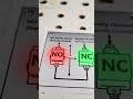 NO vs NC contact | PLC