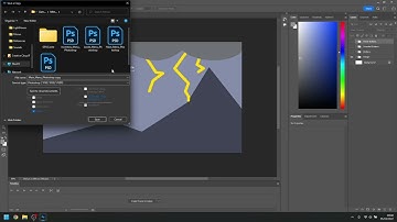 2D Game - Menu Setup in Photoshop