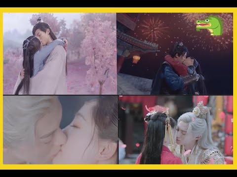 龙萤CP高甜kiss合集来咯~~磕拉了！全程姨母笑~ #王鹤棣 #祝绪丹|遇龙 Miss The Dragon|追星美少女