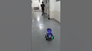Autonomous Human Detection and Following Bot #robotics #raspberrypi