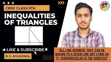 All line segment that can be drawn to a given line not lying on it, perpendicular is the shortest