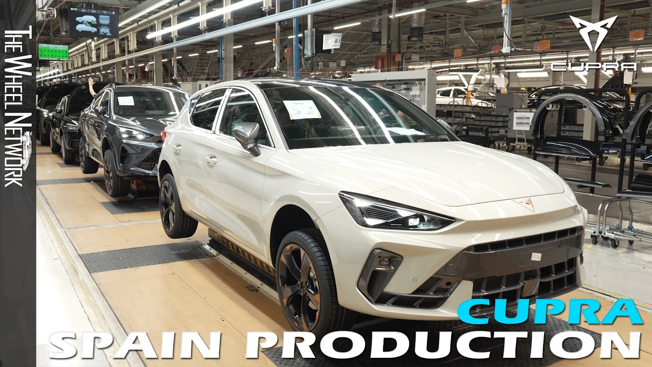 Cupra Production in Spain - YouTube