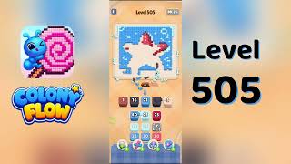 Colony Flow Level 505 Walkthrough | Full Gameplay | Solutionguruji