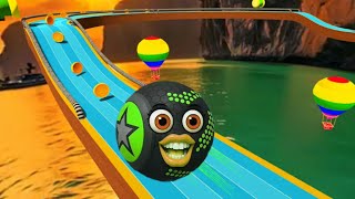 Going Balls !! Escape the Tiger !! Impossible Rolling Ball Level !!Gameplay Lavel405. screenshot 4