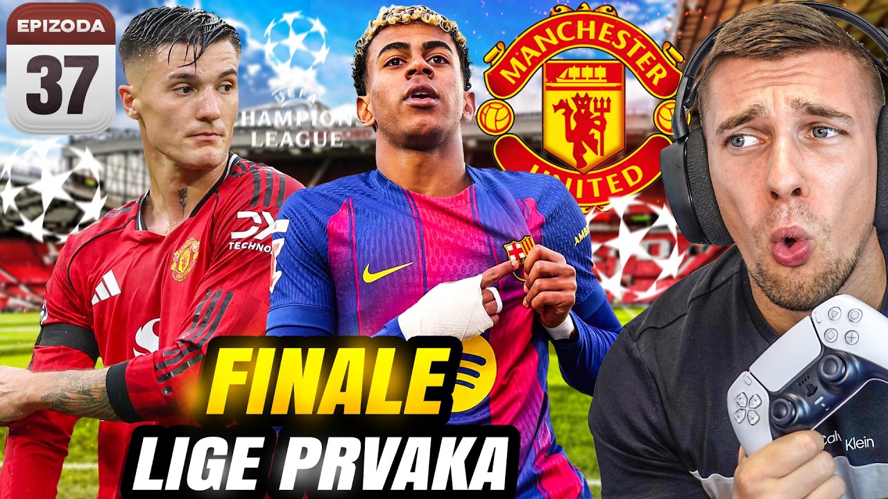 FINALE LIGE PRVAKA PROTIV BARCELONE ! MAN UNITED KARIJERA #37