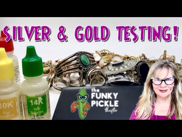 How To Test Gold and Silver Jewelry at Home With Acid Testing Kit - Real  Gold Testing DIY Tutorial 