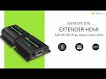 Extendermi full 3d ir su cavo cat5e66a7 60m autoregolato by techly  idata exte70i