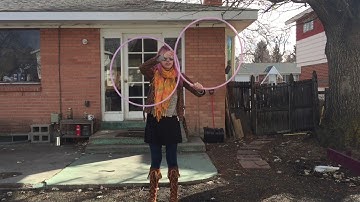 The Goddess Machine- A Double Hoop Tutorial