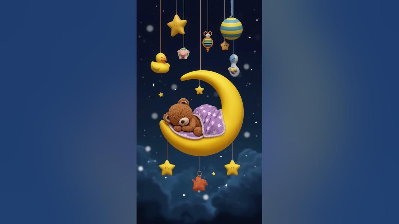 Sweet dreams baby 🌙 | relaxing lullaby & cozy night sleep music for babies #short #lullabies