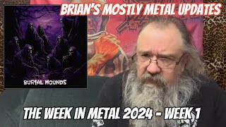 The Return of The Week in Metal - Week 1 - 6 New Releases to check out + some rambling about nothing