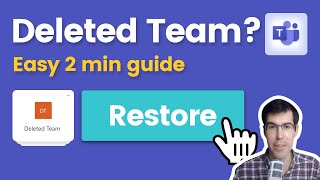 HOW TO: Find & RESTORE Missing (Deleted) Class Teams | Microsoft Teams