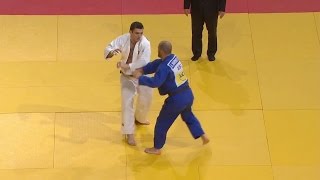 Varlam Liparteliani (GEO) vs  Aleksandr Marmeljuk (EST) -90kg Judo Grand Slam Paris 2015