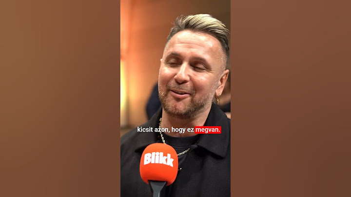 Majka elmesélte, hogy mi a véleménye a díjakról.