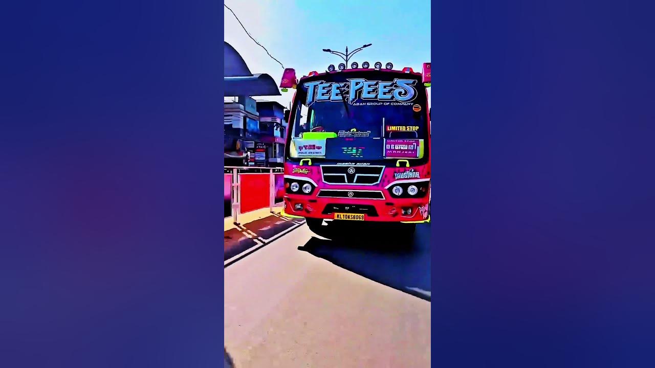 Kerala Private Bus | #teepees #badasab #limitedstop #buskerala #vehicle ...