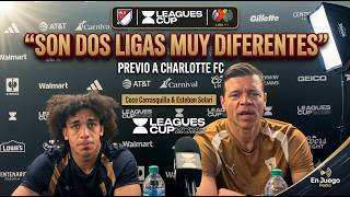 ¡Pumas va por todo en Leagues Cup! “Tano” Solari y “Coco” Carrasquilla afinan detalles ante Charlotte FC