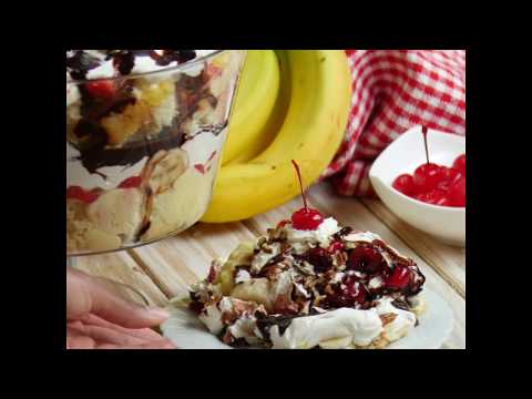 Banana Split Trifle | Dessert