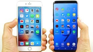 iPhone 6S Plus vs Galaxy S9 Plus Speed Test!