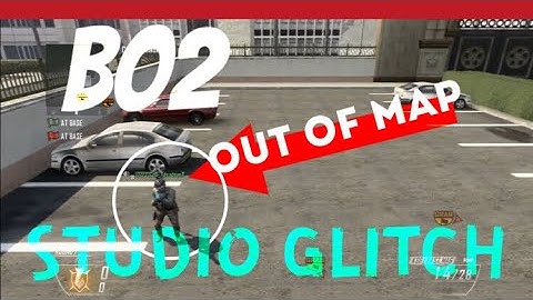 (1080p) BO2 Studio Glitch- Getting out of Map + TRICKSHOT (Dual-Com)